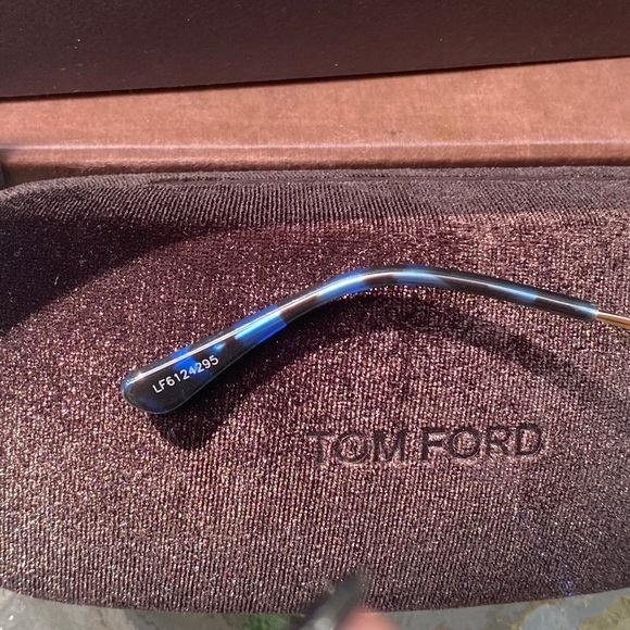 Tom Ford Blue & Gold Aviator Sunglasses main image 12